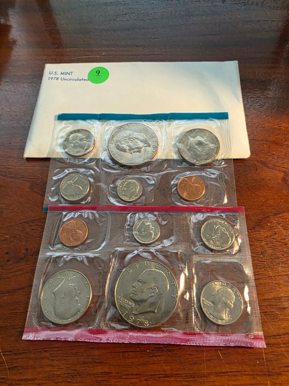 1978 U.S. MINT UNCIRCULATED COIN SET P/D